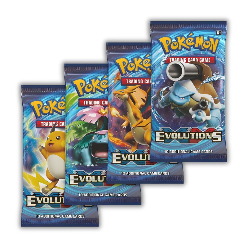 XY Evolutions Art Set (4 Packs)